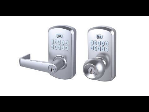 Tell LE2000 | KE2000 Electronic Lock – How to add a User Code