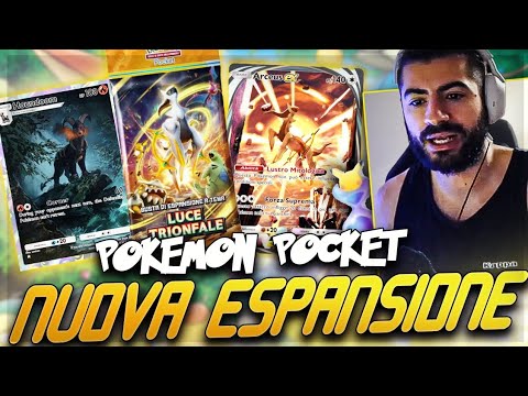 POKEMON POCKET - MAESTOSO PACK OPENING PER LA NUOVA ESPANSIONE LUCE ...