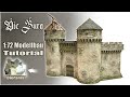 Die Burg im Mittelalter/ 1:72 / Diorama / Tabletop/ Eigenbau