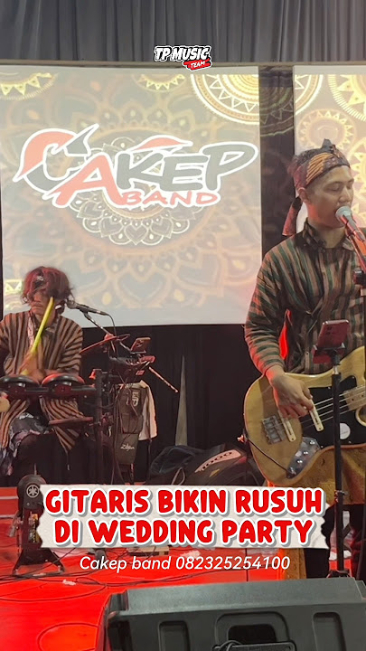 GITARIS KACAU..!!! #cakepband #bandhumor #bandlucu #bandplesetan #teraspelangi #shorts