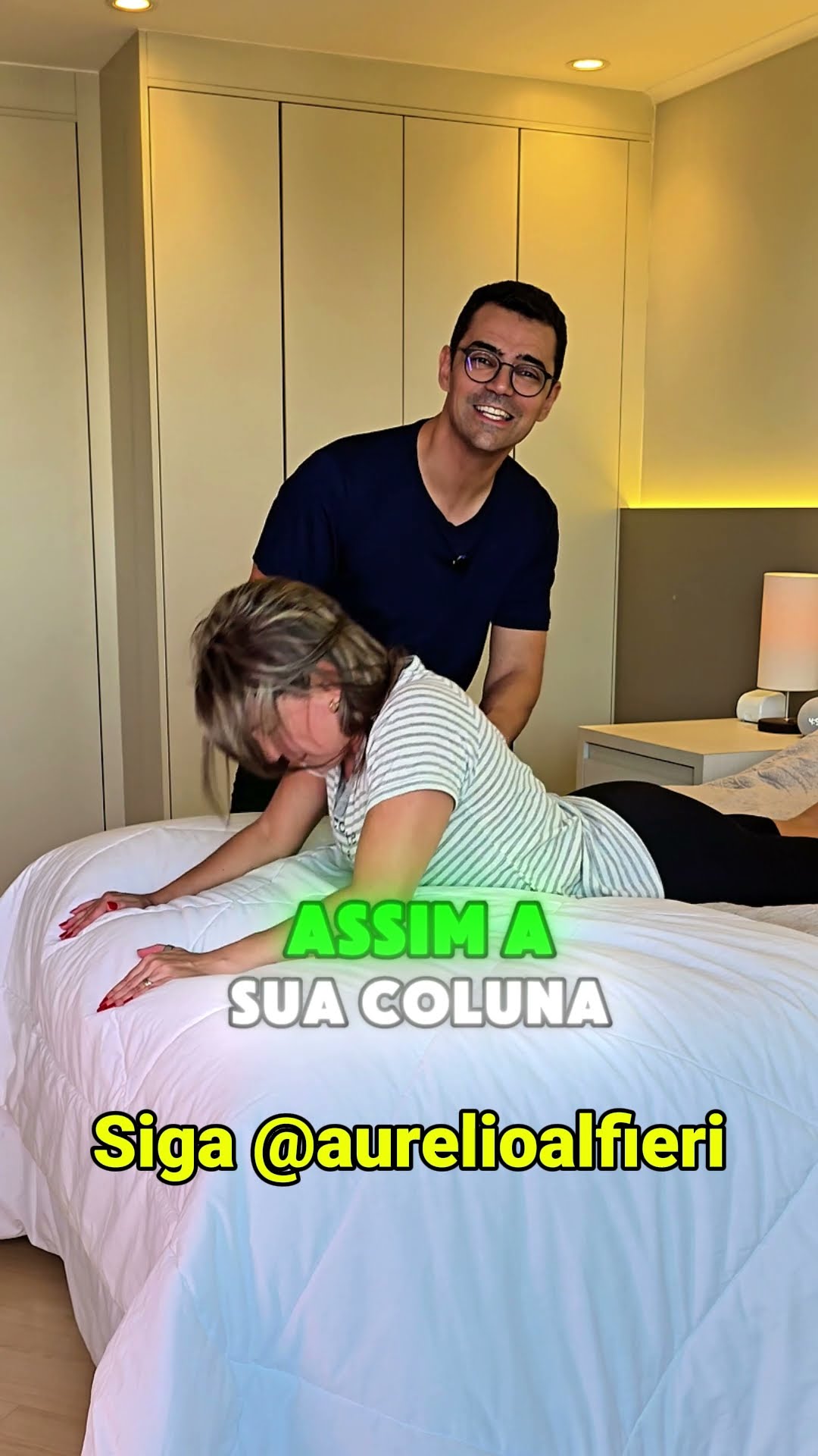 Siga-me para acordar sem dor ?