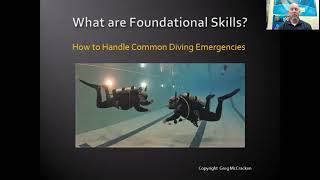 Foundational Skills and Team Diving Principles Webinar