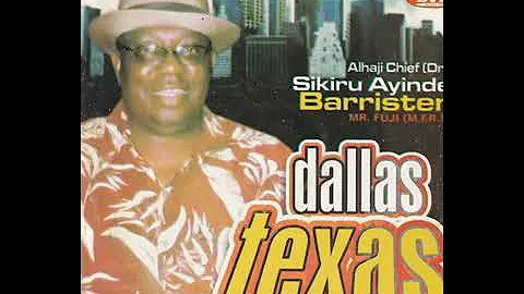 Aare Dr Sikiru Ayinde Barrister Live (Dallas Texas in America)