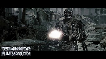 T-600 in Action - Terminator Salvation (2009) 4K