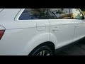 Audi q7 detailing