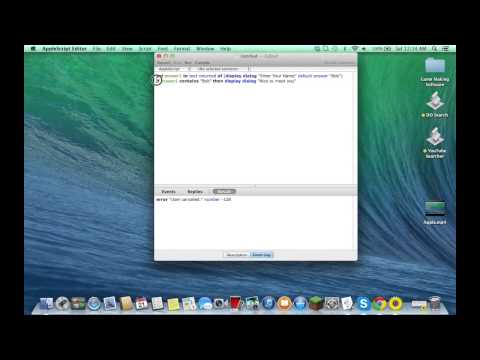Applescript Tutorial #2