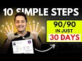 10 simple steps  pte score 9090 in just 30 days  pte skills academic