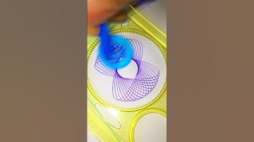 Spirograph Drawing Make | Ladki Deewani | #art #shorts #spirograph #Atik_official