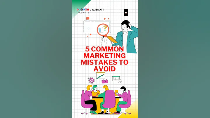 ⚠️ 5 Common Marketing Mistakes to Avoid for Success! 📊 #acewatt 🚀 Marketing 📈 #shorts