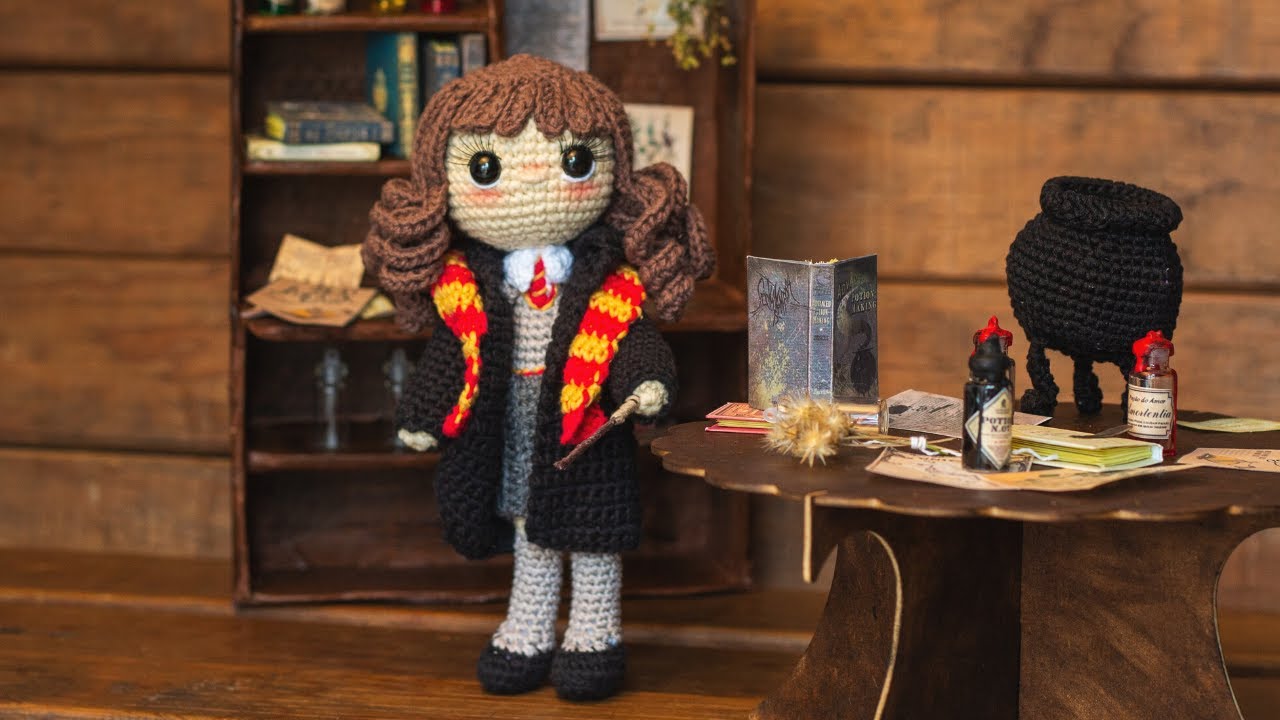 Hermione Granger //Harry Potter// Amigurumi tutorial// parte 1 de 3