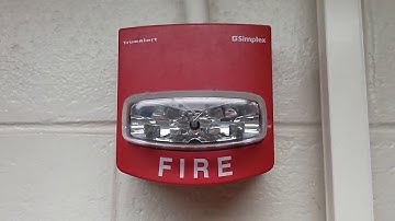 Simplex TrueAlert Fire Alarm Strobe
