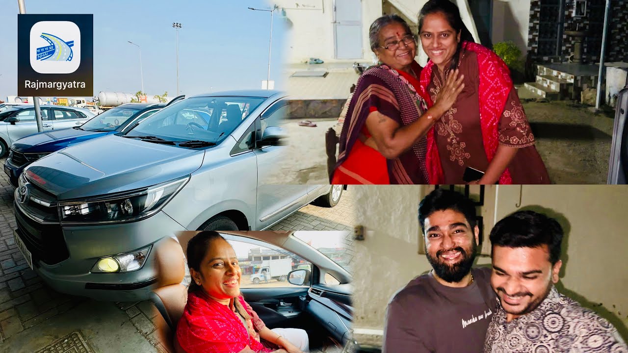 Pehli bar sandhya masi ko mili or masi bohot khush ho gaye 