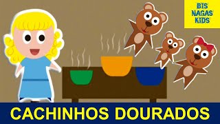 Cachinhos Dourados - História Infantil Livro Animado Audio Livro Desenho Animado Contos Book