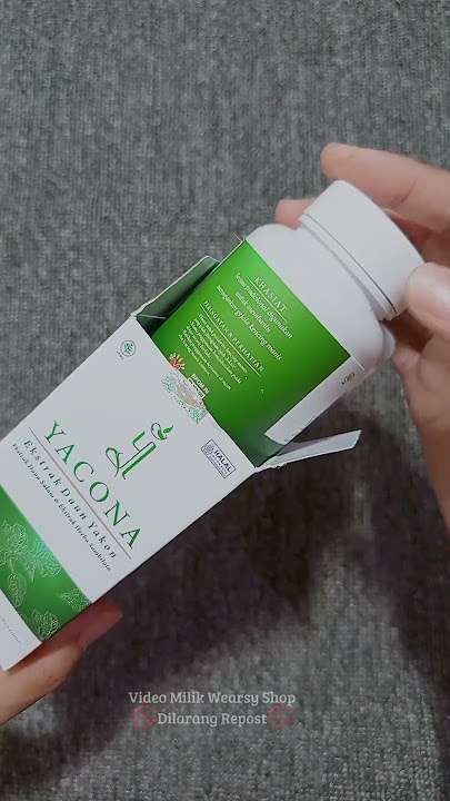 YACONA HERBAL ALAMI TURUNKAN GULA DARAH