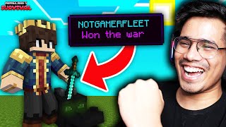 I Went On WAR In Fleet Kingdom 😎 | Minecraft