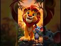 lion ne chhuhe ke saath yey kya Kiya 😱😻#shorts #viral #ai #pets