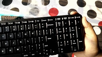 logitech mk215 wireless keyboard and mouse combo unboxing review..