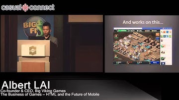 The Business of Games — HTML and the Future of Mobile | Albert LAI