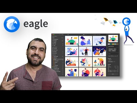 The best image organizer and file manager Eagle.cool