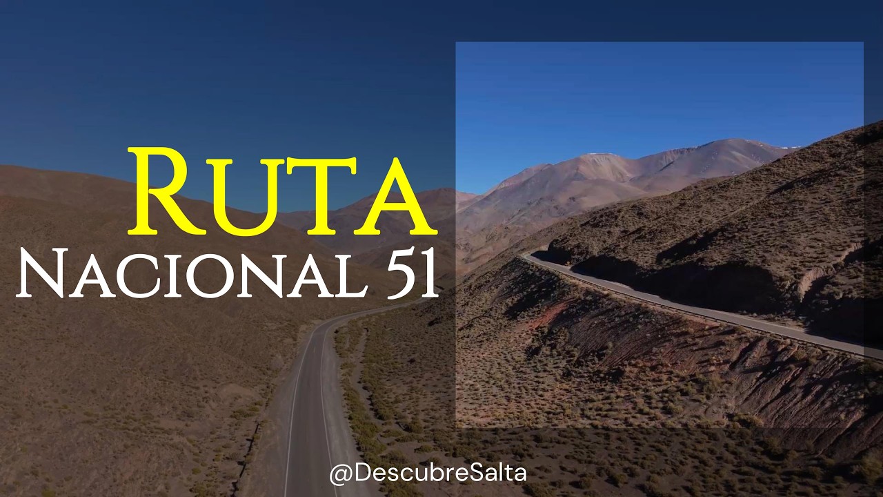 Ruta Nacional Nº 51, cerca de Abra Blanca