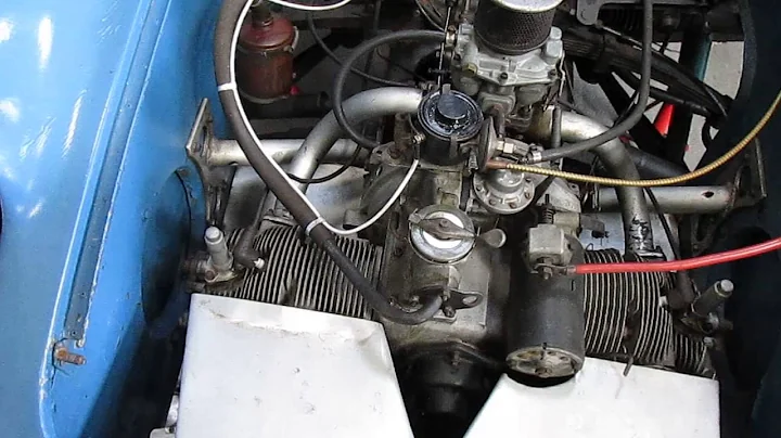 DB LeMans Spider engine running
