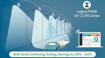 IoT Streetlight CCMS Solution - Smart Motion Dimming. Upto 45% Energy Savings!