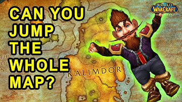 Can you Jump The Entire Length of Azeorth with GM Commands?