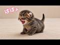大好きなパパが居ないと不安でギャン泣きしそうになる子猫が可愛すぎる