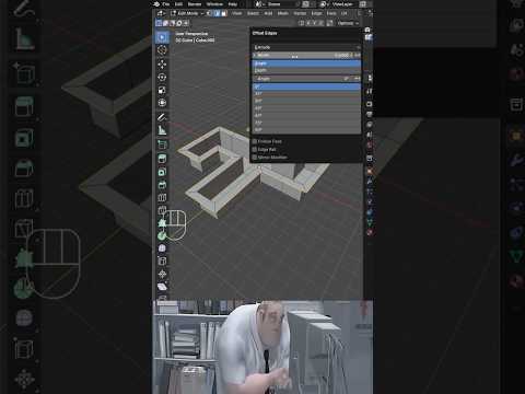 Noob vs Pro: Even Edge Offset in Blender