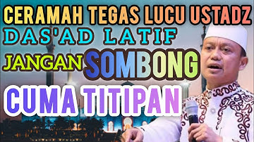 Ceramah Lucu Tegas Ustadz Das