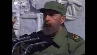 حصري خطاب فيدل كاسترو في جنازة تشي جيفارا 17 أكتوبر 1997م 