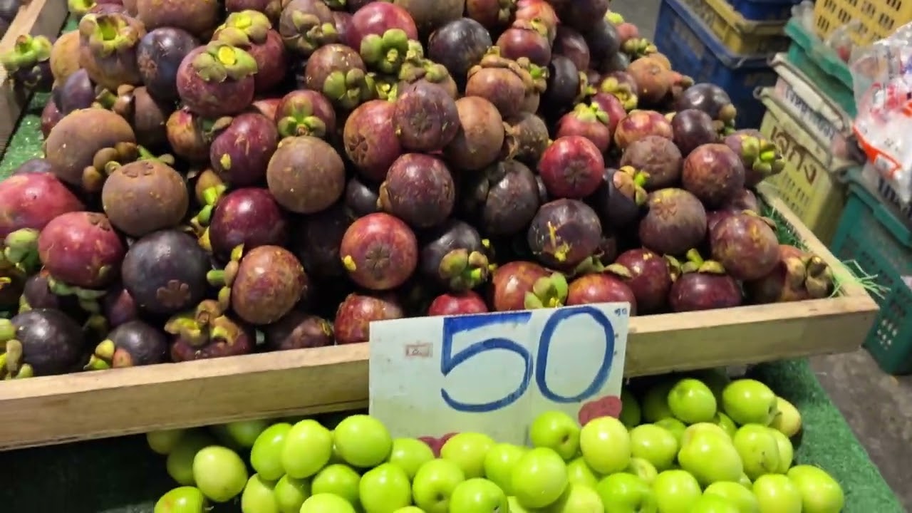 パタヤのローカルフルーツが美味しすぎる！｜Pattaya Street Fruit Market｜ผลไม้พัทยา สด อร่อยมาก!