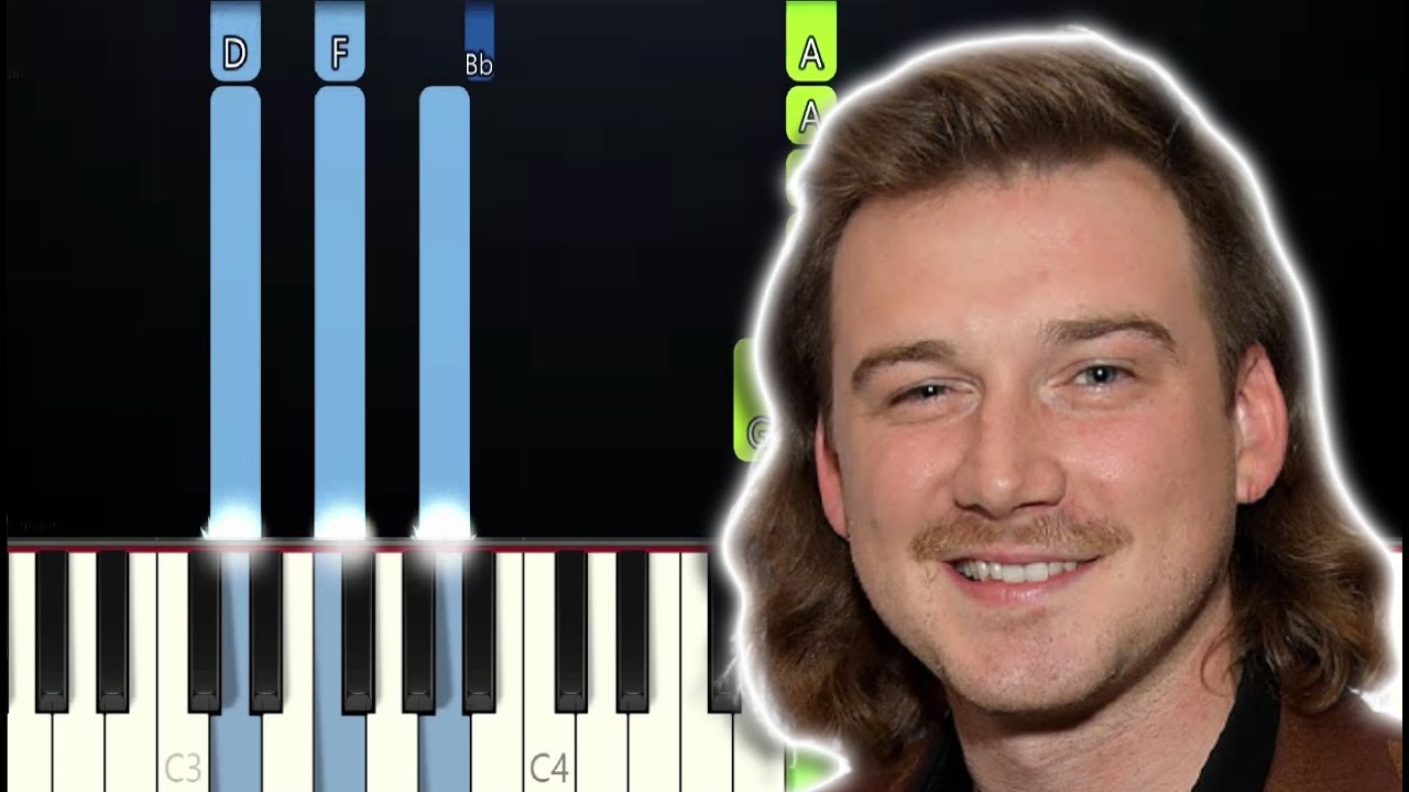 Morgan Wallen Sand In My Boots Piano Tutorial Youtube