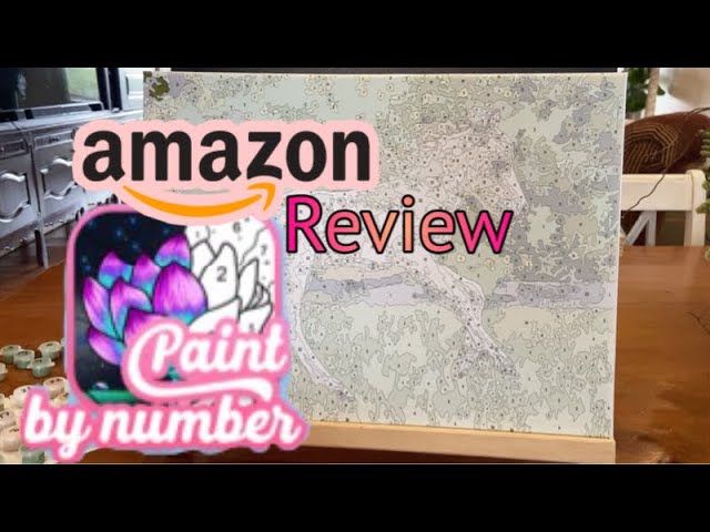 Paint by numbers kit by Artists Loft Review with tips and tutorial