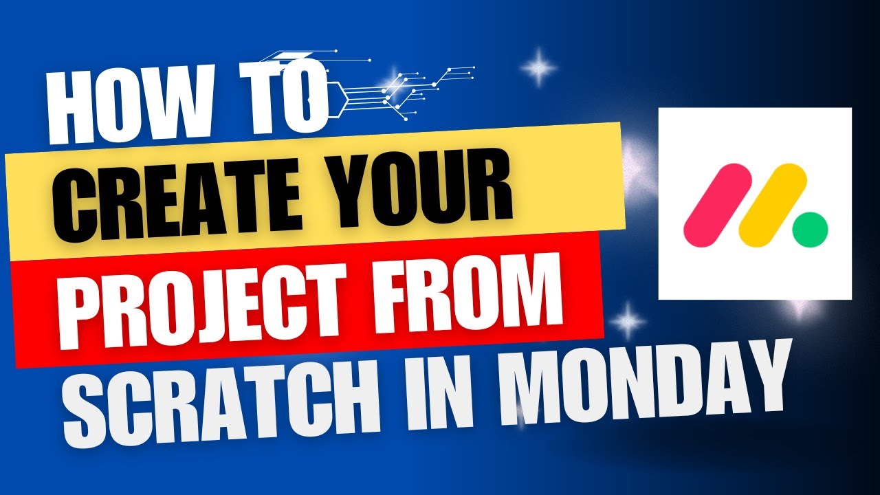 How to create first project from scratch in Monday.com. - YouTube