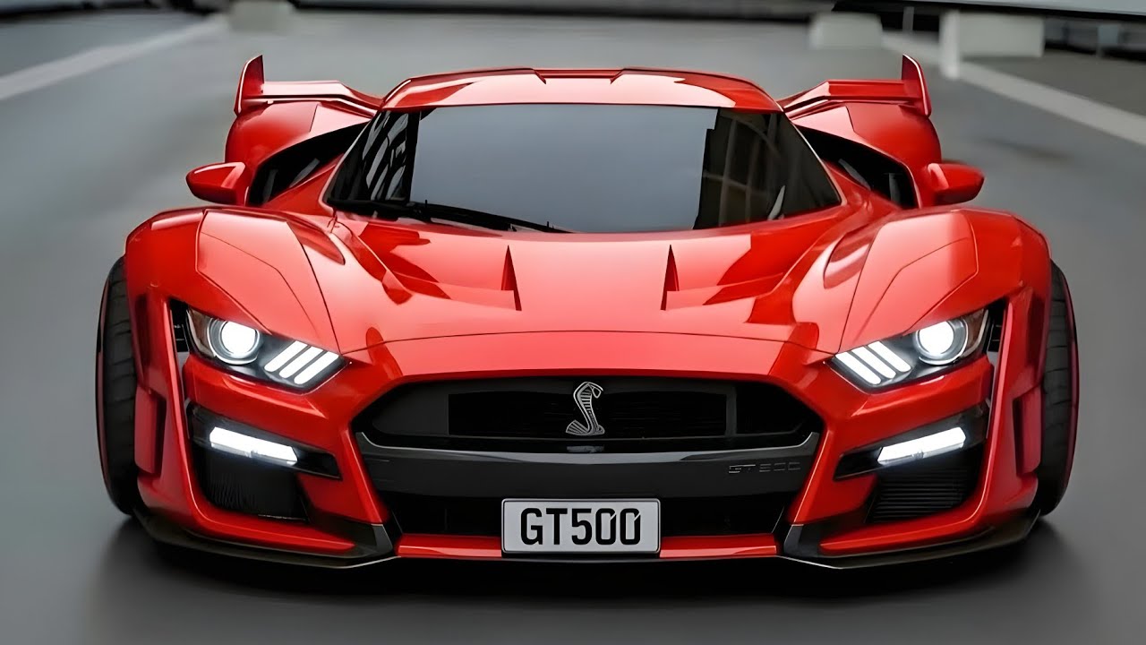 Ford Mustang Shelby GT500 2026 года уже здесь – настоящий монстр среди мускулистых автомобилей, к...