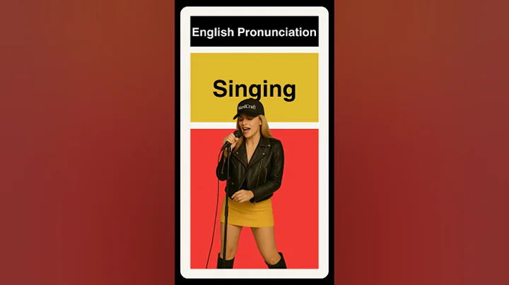 Learn how to pronounce "singing" in English!