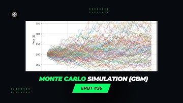 ERBT 26 - Monte Carlo Simulation (Geometric Brownian Motion)