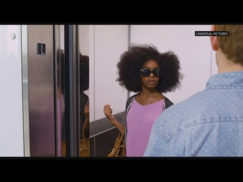 Luke James' 'awkward' strip scene in 'LITTLE'