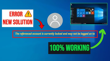Fix ‘The Referenced Account Is Currently Locked Out’ Error – Quick & Easy Solution!