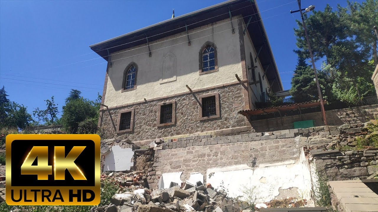 Tarihi Hacı Bayram Veli Camii Ankara Altındağ/Solfasol / Turkey Haci Bayram Mosque 4k