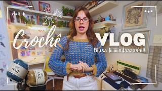 Fazendo um tutorial de blusa de croche