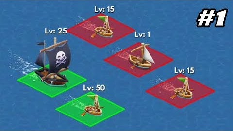 Become a Pirate - Idle Pirate Tycoon Gameplay Timelapse