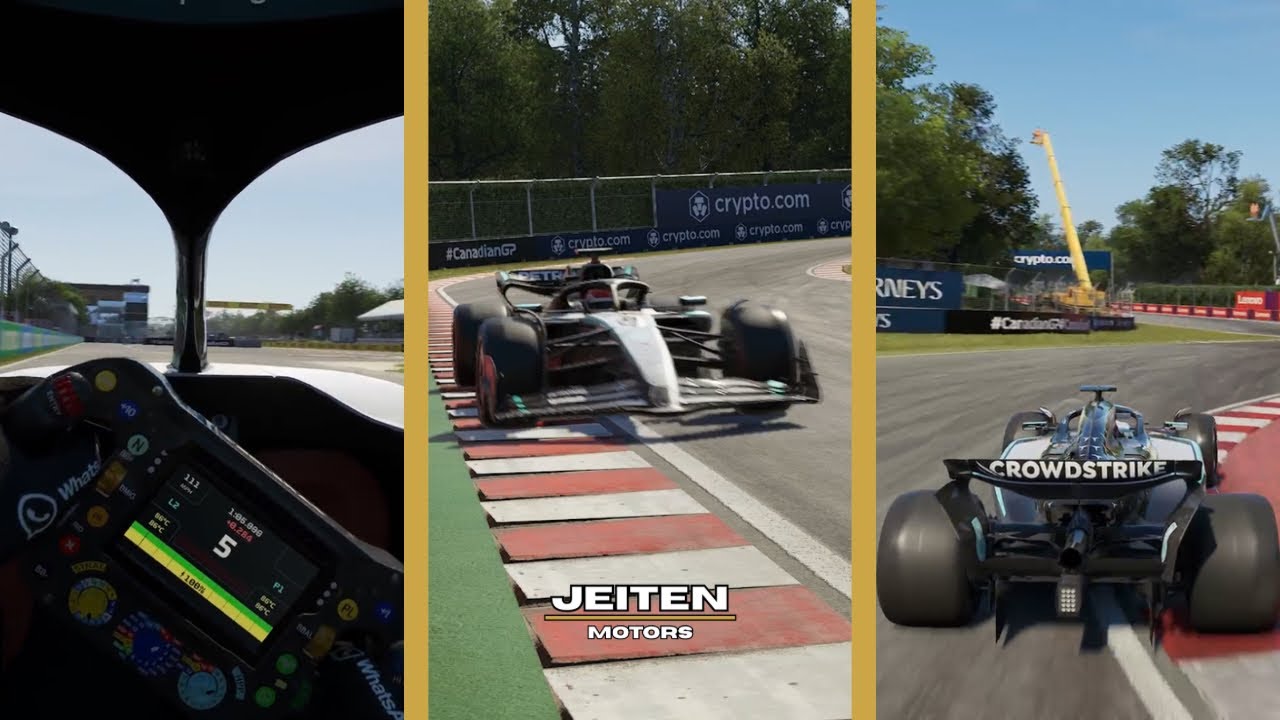 F1 Mercedes W16 – Canada | Full Lap | Pure Engine Sound