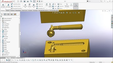 forging die solidwork design
