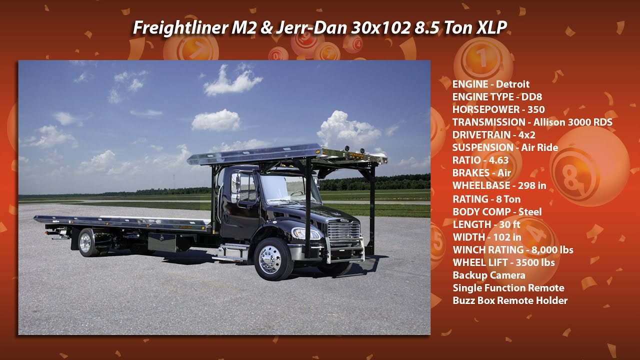 Freightliner M2 JerrDan 4Car Carrier YouTube