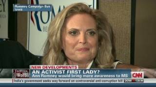 Ann Romney on coping with MS