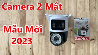 Camera Yoosee Ngoài Trời 2 Mắt Chống Mưa Nắng Thoải Mái Xoay 360 Độ Quay Đêm Có Màu Rõ Nét