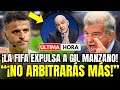 🚨 ÚLTIMA HORA: LA FIFA DA LA RAZÓN AL BARCELONA Y EXPULSA A GIL MANZANO DE ARBITRAR PARA SIEMPRE