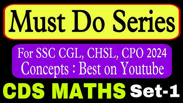Must Do for SSC Exams 2024: Maths by Rohit Tripathi
